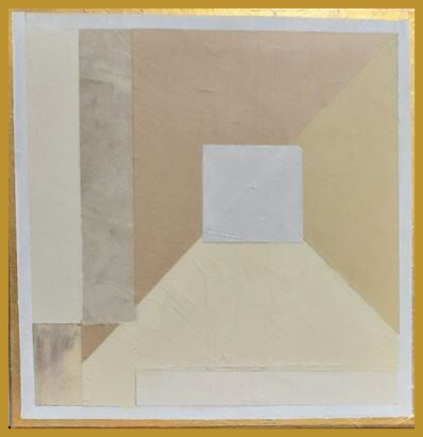 Géoique 3 D - Tableau 30 X 30 CM 3D