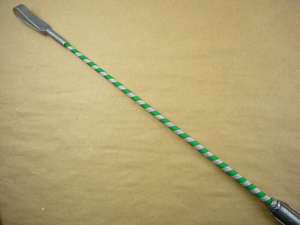 Sonderposten Reitgerte Gerte Kindergerte grün silber No.1102