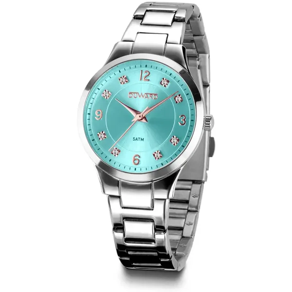 Reloj Señora Caja de Acero Azul Lady Jin.