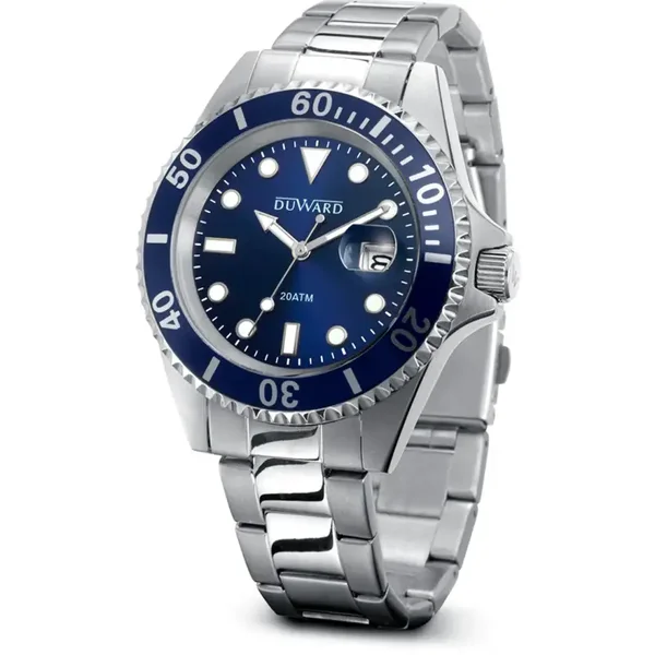 Reloj de Acero Bisel Azul Storm.