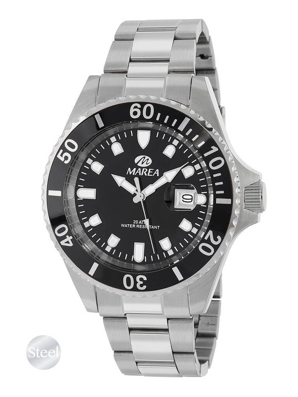 Reloj Steel Negro.
