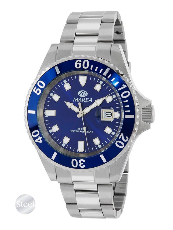Reloj Steel Azul.