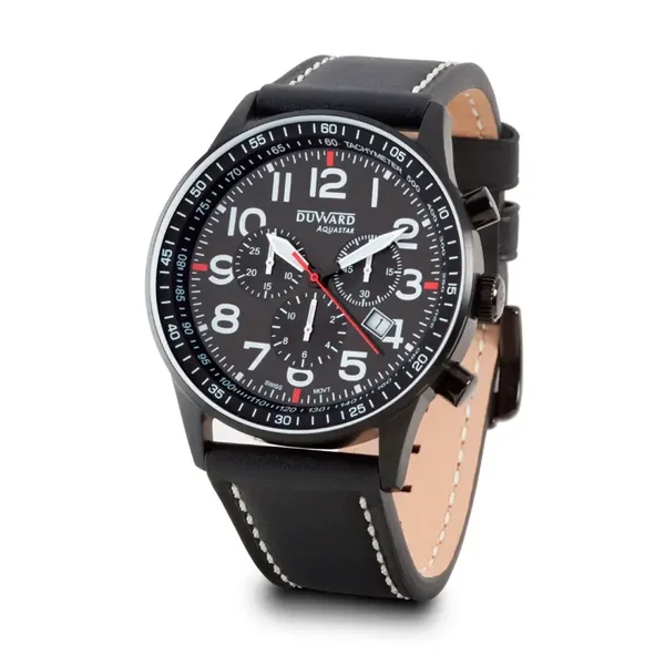 Reloj Aquastar Cronógrafo Movimiento Suizo.