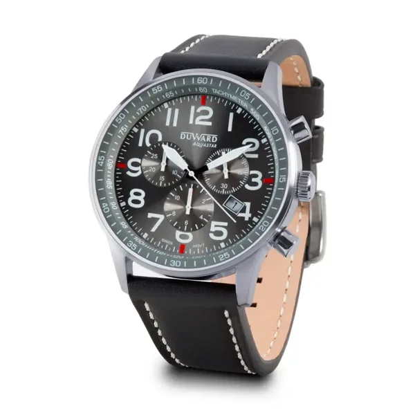 Reloj Aquastar Cronógrafo Movimiento Suizo.