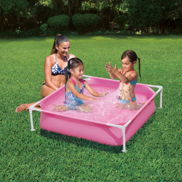 Summer waves zwembad small frame roze