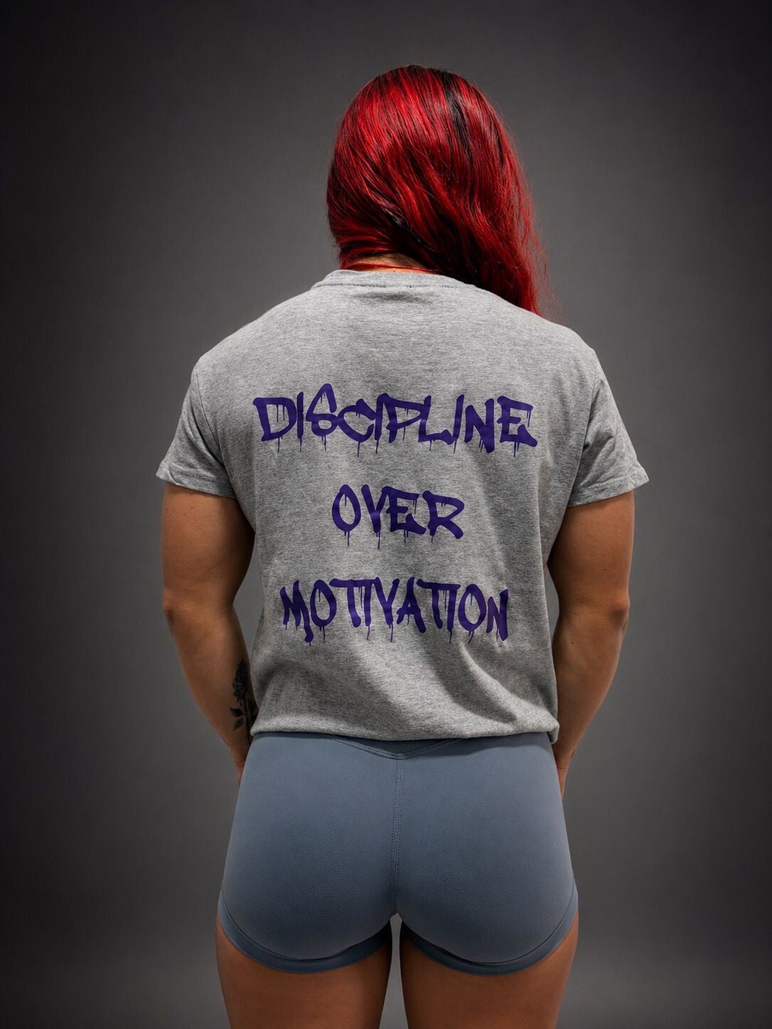 Discipline Over Motivation - Trasera