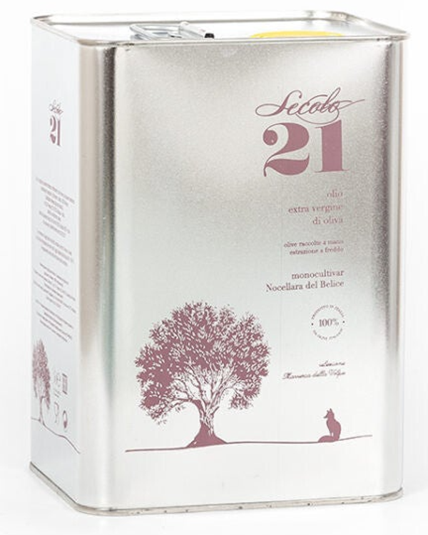 BIO Olijfolie Extra Vergine Nocellara del Belice IGP Secolo21 3L