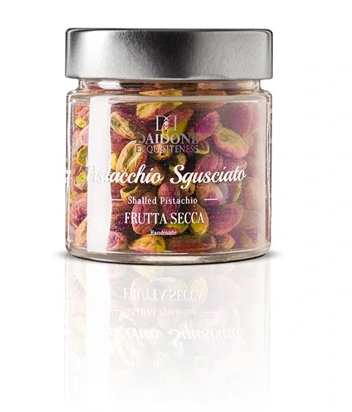 Daidone Pistacchio Verde Bronte DOP - Gepelde pistachenoten, ongezouten, naturel  - 100g