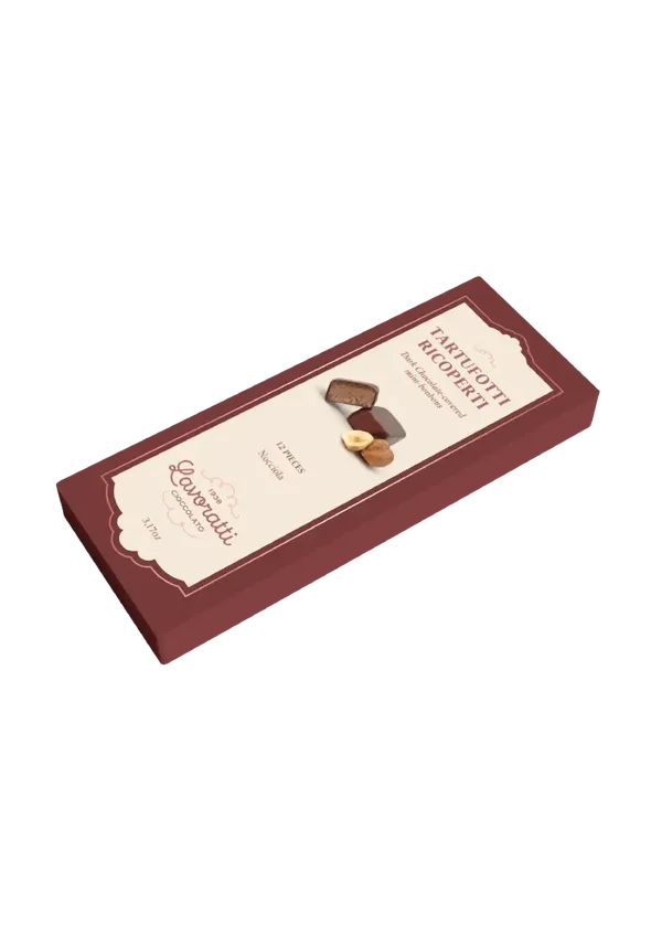 Lavoratti chocoladetruffels met hazelnoot 90g