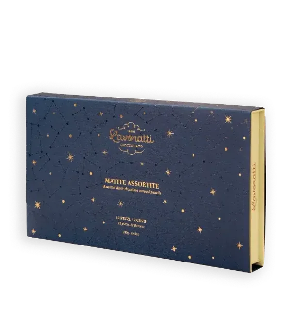 Lavoratti box met chocoladepotloden, 12 stuks