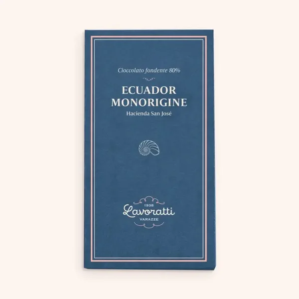 Lavoratti donkere chocoladetablet 80% Ecuador Monorigine 80g