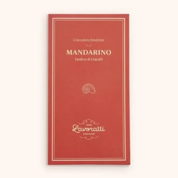 Lavoratti donkere chocoladetablet met mandarijn 80g