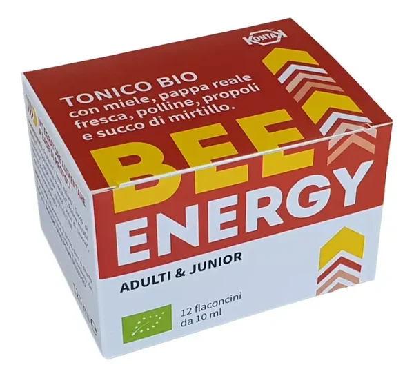 BEE Energy - 100% biologische tonic - 12 ampullen van 10ml
