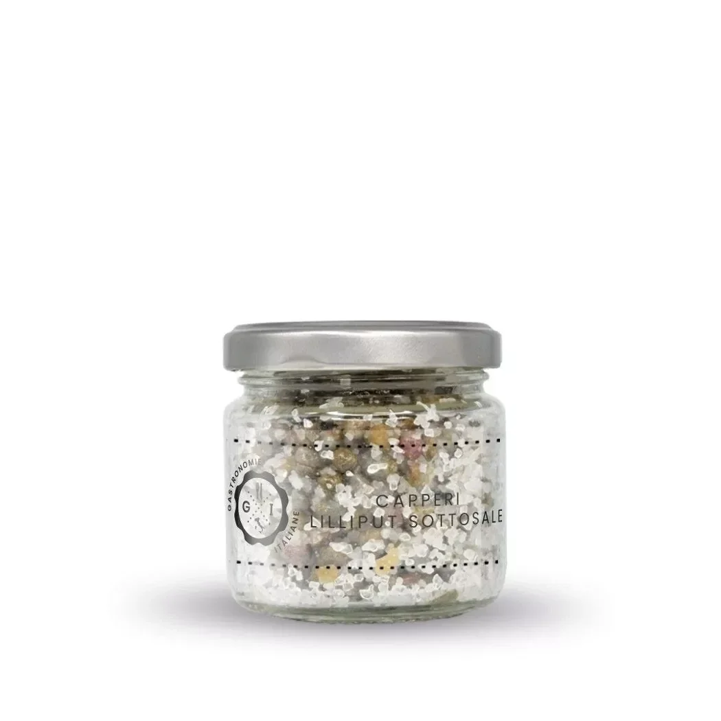 Kappertjes Lilliput in Zeezout – Pantelleria - 106ml