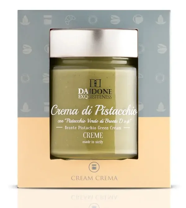 Daidone Crème van groene pistachenoten uit Bronte DOP – 200g