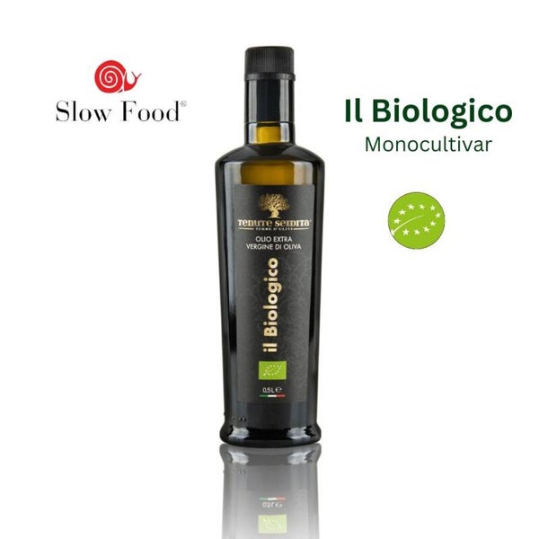 BIO Olijfolie Extra Vergine Monocultivar Tenute Seidita 0,5L “Il Biologico”