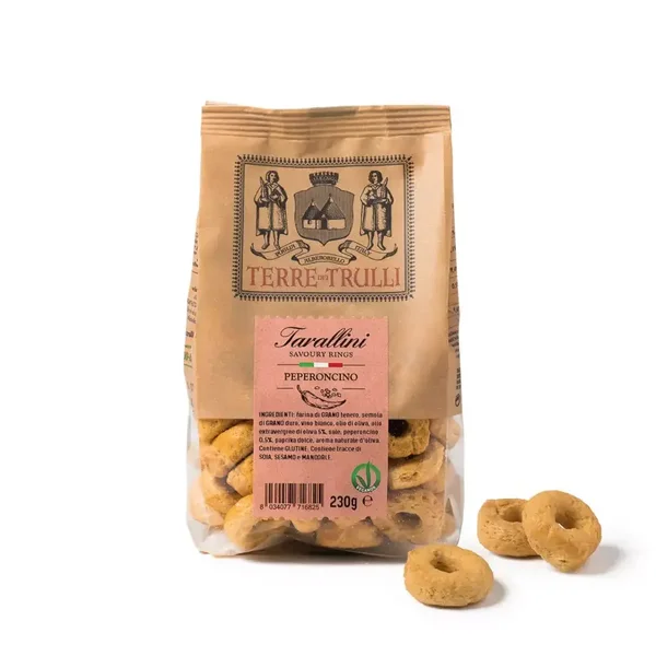 Apulische Tarallini met Chilipeper 230g