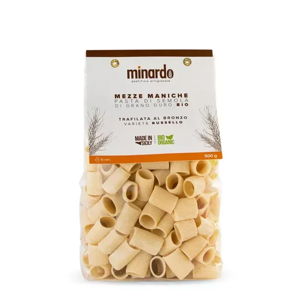 Mezze Maniche 500g - "Pasta di Semola di Grano Duro BIO"
