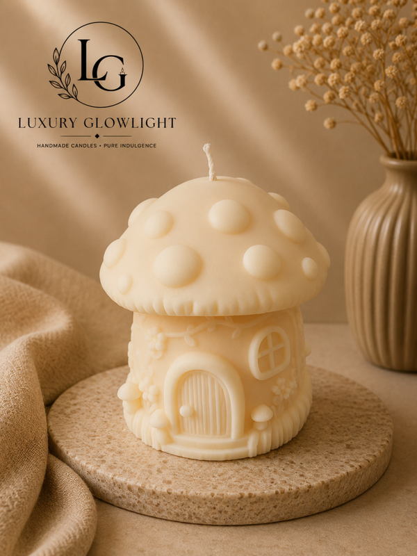 Enchanted Mushroom Candle