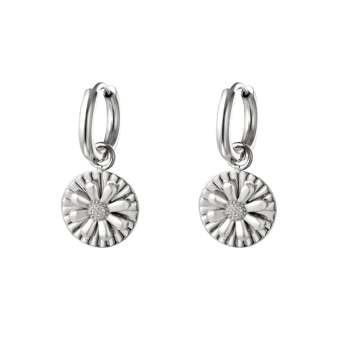 DAISY EARRINGS SILVER