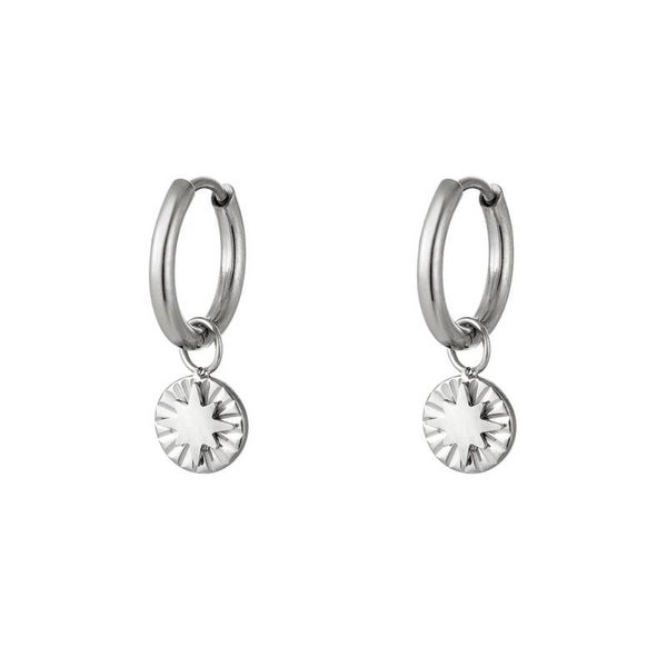 STAR EARRINGS SILVER