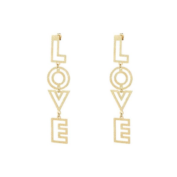 LOVE EARRINGS GOLD