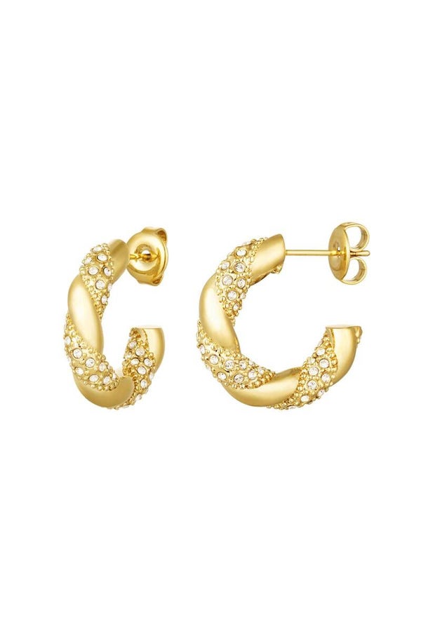 EVRI EARRINGS GOLD