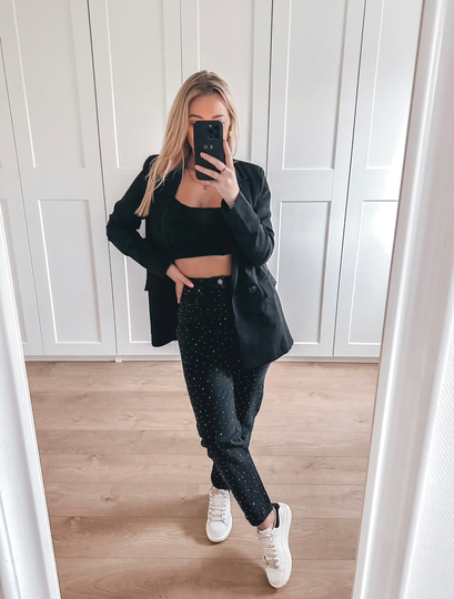 ILSE DIAMOND JEANS BLACK