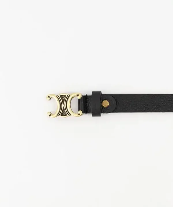 Ella belt small black