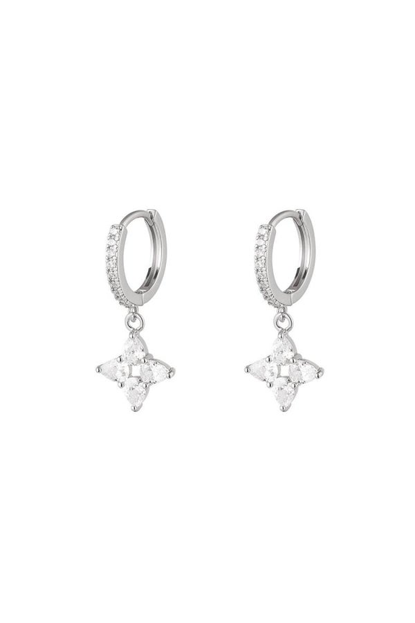 STAR EARRINGS SILVER
