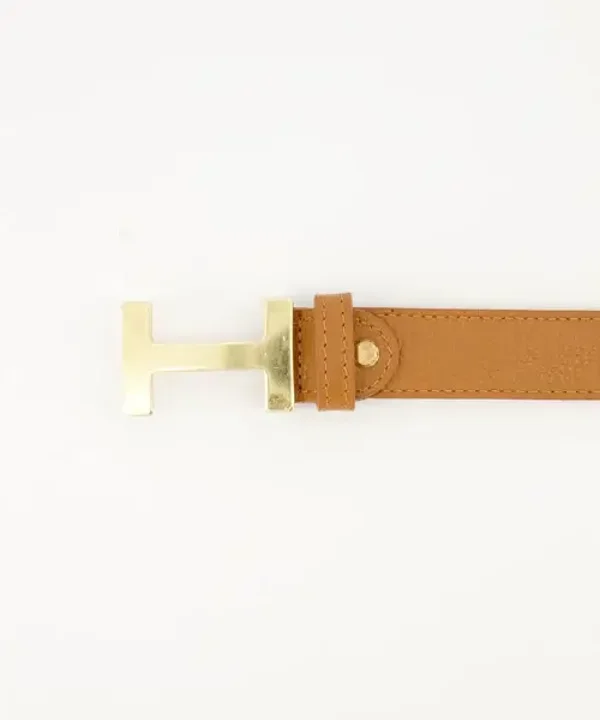 Hannah belt small brown
