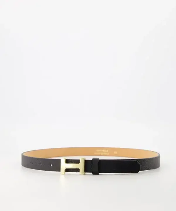 Hannah belt small black