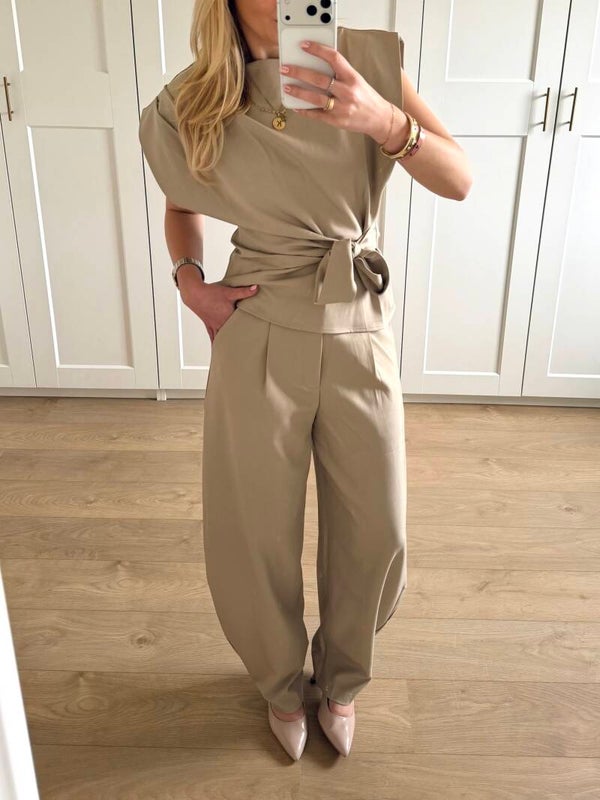 Balloon pantalon - beige