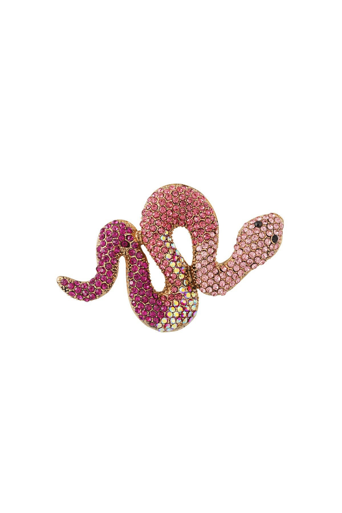 Broche slang - roze