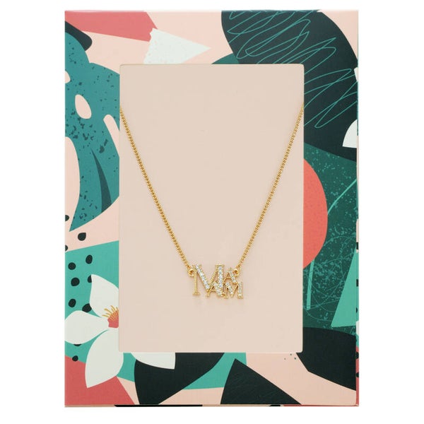 'MAMA' NECKLACE GOLD