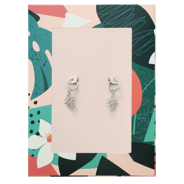 'MAMA' EARRINGS SILVER