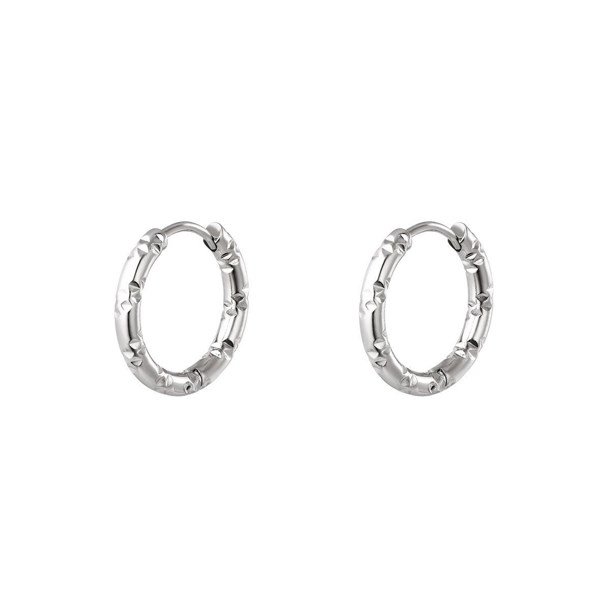 LITTLE HOOPS EARRINGS SILVER