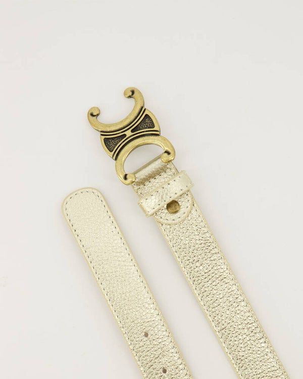 Ella belt small gold