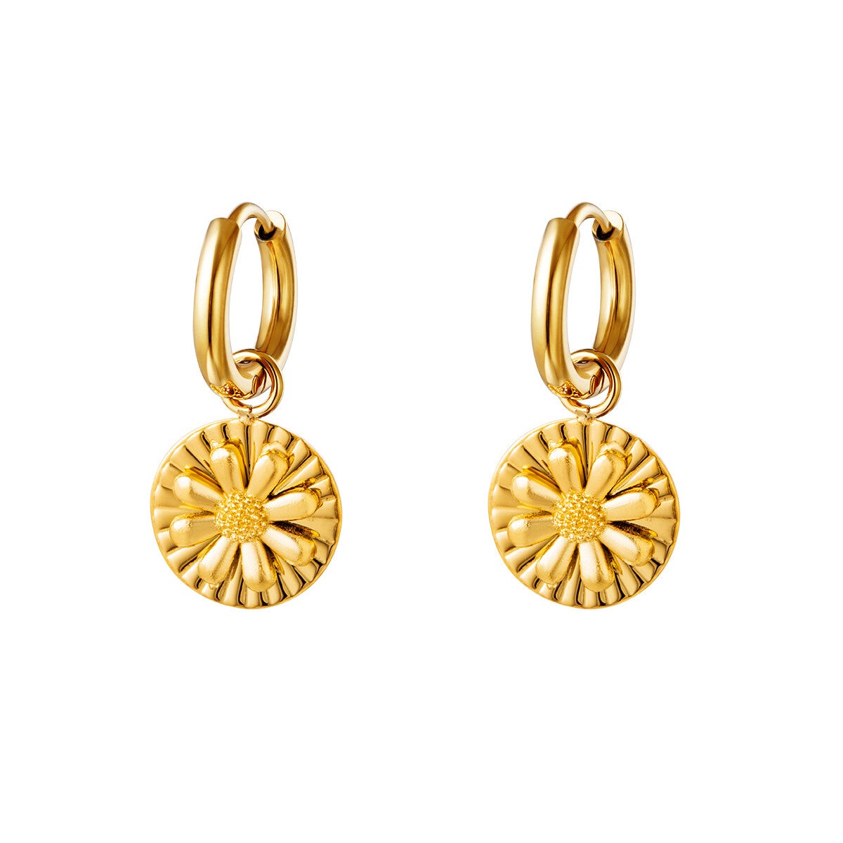 DAISY EARRINGS GOLD