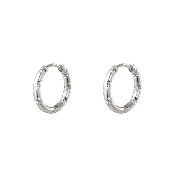 LITTLE HOOPS EARRINGS SILVER