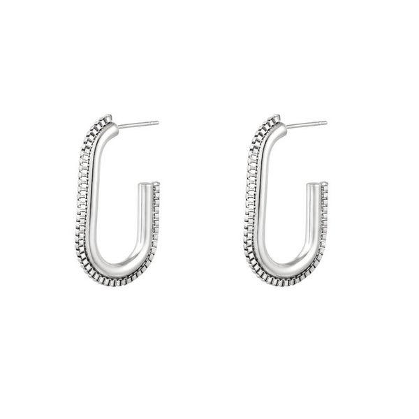 AMY EARRINGS SILVER