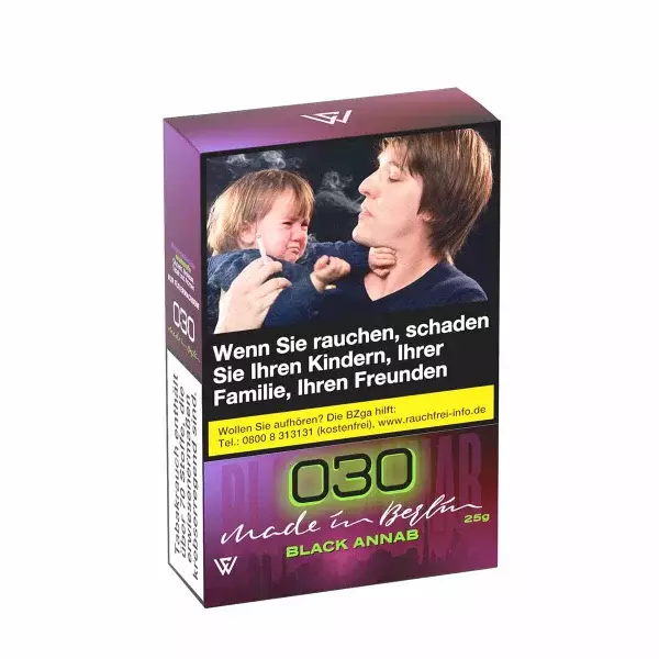 030 Tabak - Black Annab 25g
