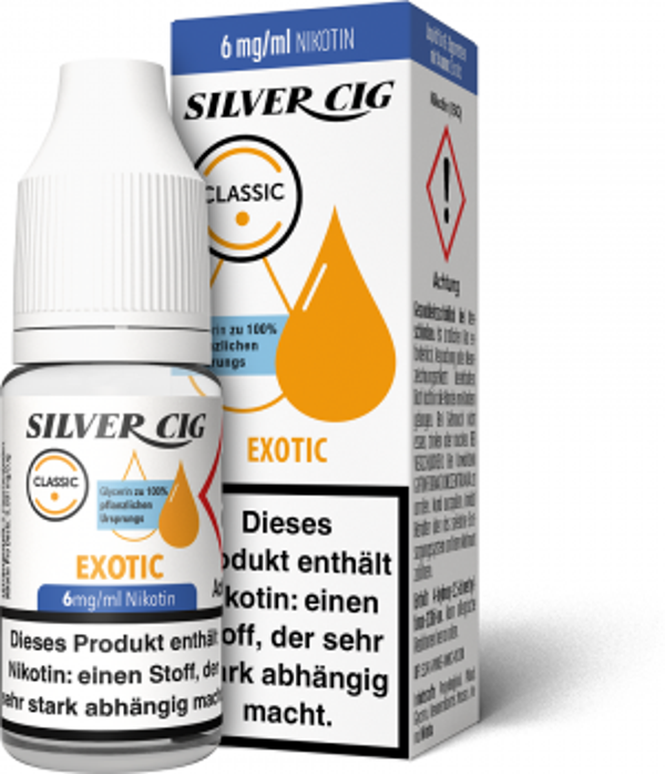 Silver-Cig Exotic 6mg/ml Nikotin 10ml