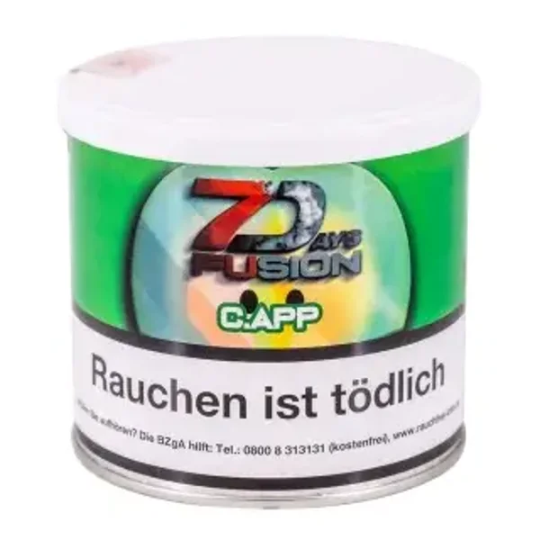 7 Days Fusion dry - C.App 65g