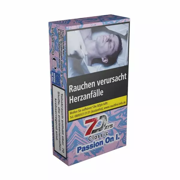 7 Days Tabak - Passion on Ice 25g