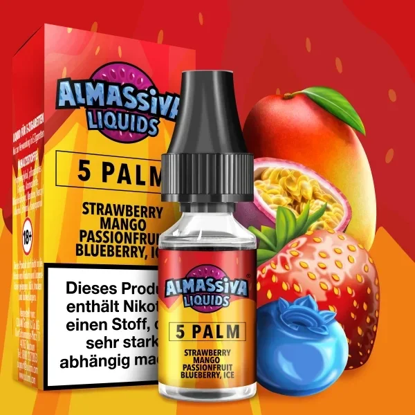 Al Massiva Liquid 10ml - 5 Palm 17mg