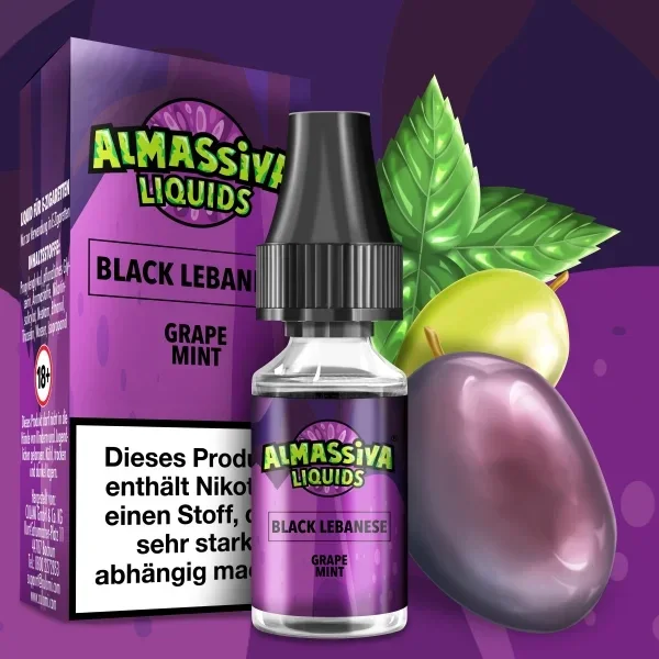 Al Massiva Liquid 10ml - Black Lebanese 17mg
