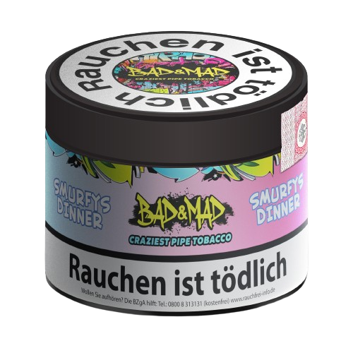 Bad & Mad - Smurfys Dinner - 65g
