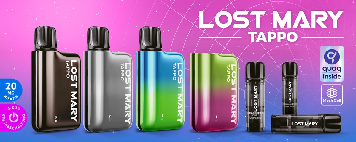 Basisgert / Lost Mary - Tappo / Prefilled Pod's | al-hayba.de Basisgert / Lost Mary - Tappo / Prefilled Pod's | al-hayba.de