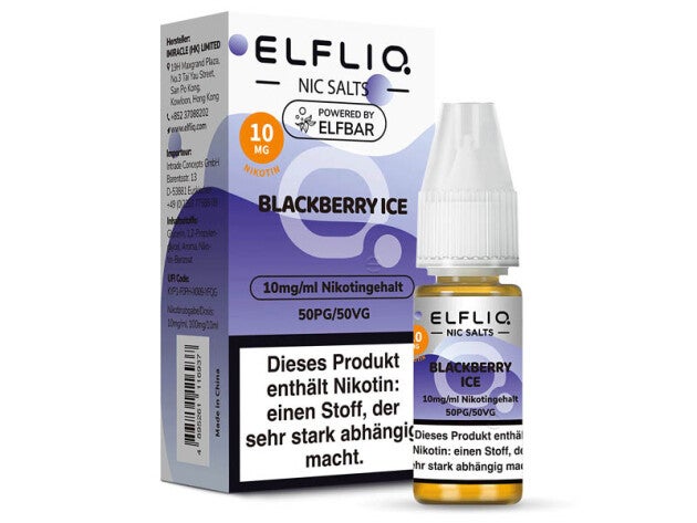 Elfbar Elfliq - Blackberry Ice (Brombeer, Eis)